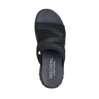 Skechers Reggae Bound Women's Sandal - Black