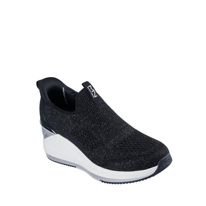 Skechers Slip-Ins The Triple Wedge Women's Sneaker - Black