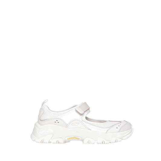 Sepatu Latihan Wanita Skechers D'Lites Hiker - Natural