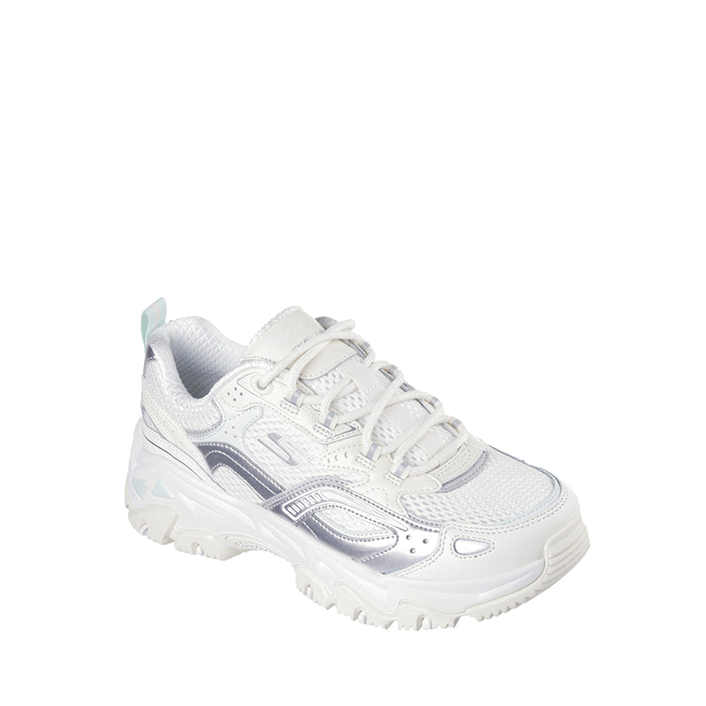 Skechers D'Lites Hiker Women's Training Shoes - Silver