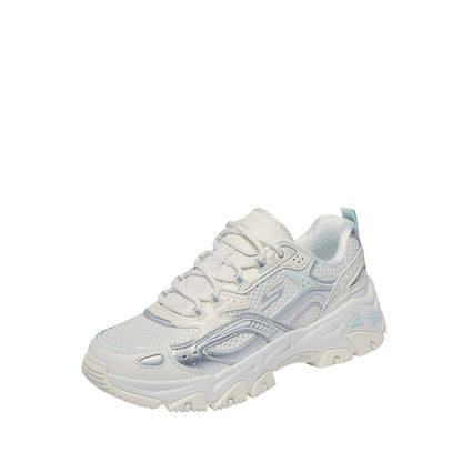 Skechers D'Lites Hiker Women's Training Shoes - Silver