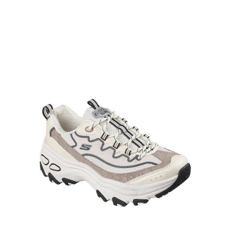 Skechers D'Lite Max Women's Sneaker - White
