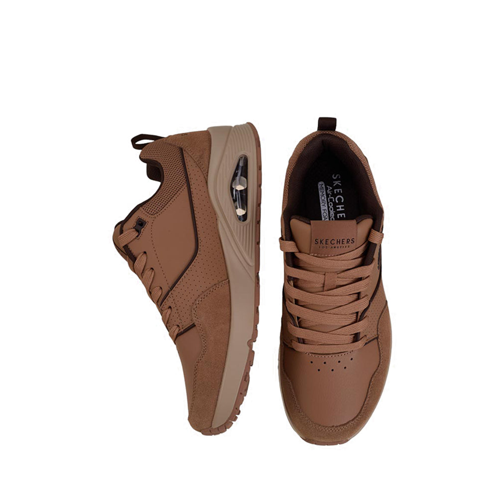 Skechers Uno Men's Sneaker - Tan.