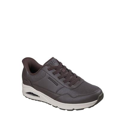 Skechers Slip-Ins Uno Men's Sneaker - Chocolate