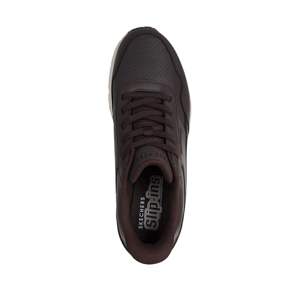 Skechers Slip-Ins Uno Men's Sneaker - Chocolate