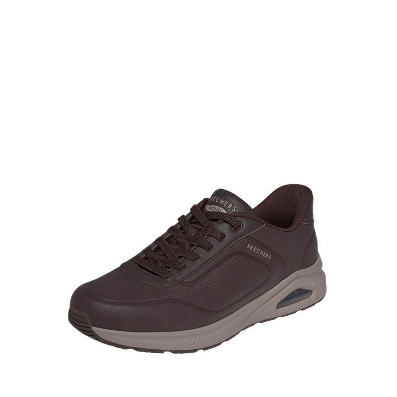 Skechers Slip-Ins Arch Fit Uno Men's Lifestyle Shoes - Chocolate