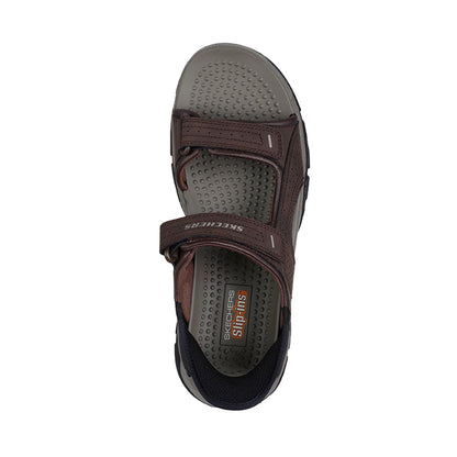 Skechers Slip-Ins Tresmen - Reece Men's Sandal - Chocolate
