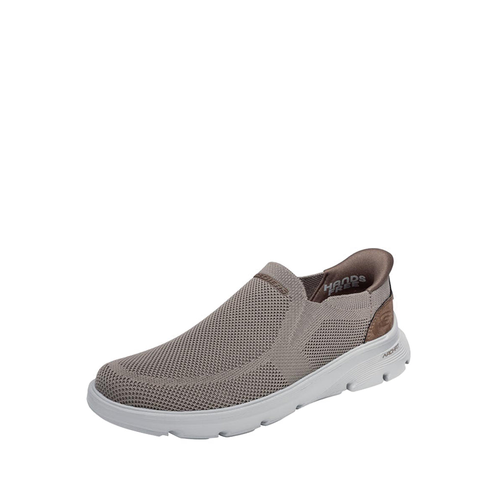 Skechers Arch Fit Garza Men's Running Shoes - Taupe