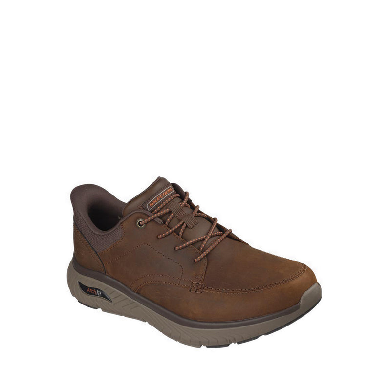 Skechers Arch Fit Crosser Men's Lifestyle Shoes - Chocolate