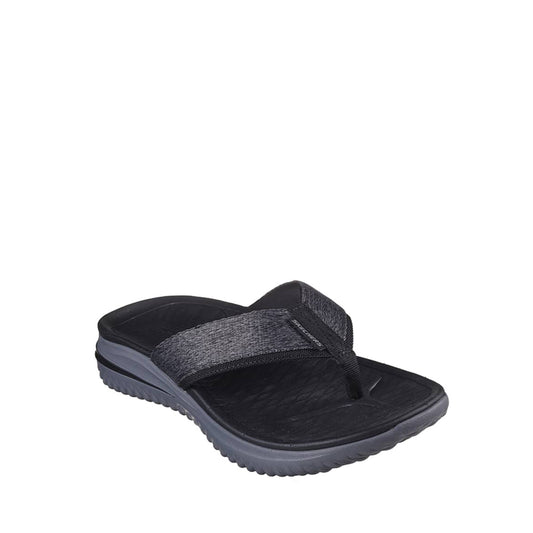 Sandal Pria Skechers Delson 3.0 SD - Abu-abu Tua
