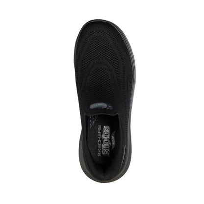 Skechers Slip-Ins Go Walk Arch Fit N-Joy Men's Walking Shoes - Black