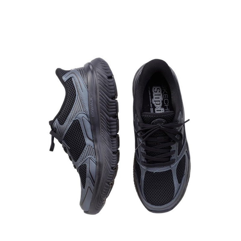 Skechers Slip-Ins Go Walk Max Cushioning Hyper Burst Men's Walking Shoes - Black