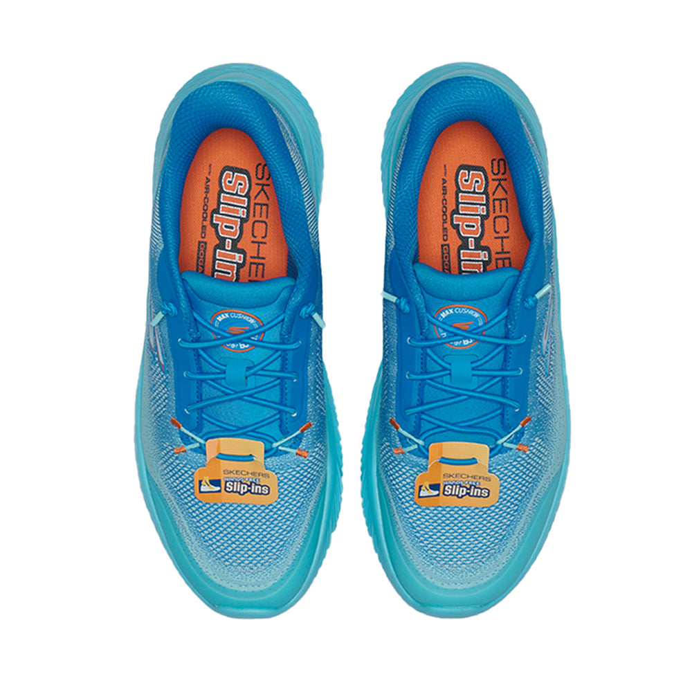 Skechers Go Walk Max Cushioning Hyper Burst Men's Walking Shoes - Blue