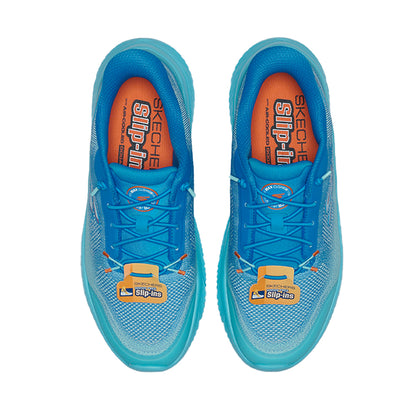 Skechers Go Walk Max Cushioning Hyper Burst Men's Walking Shoes - Blue