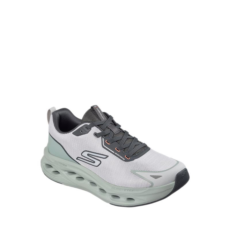 Skechers Max Cushioning Glide-Step Men's Running Shoes - Grey