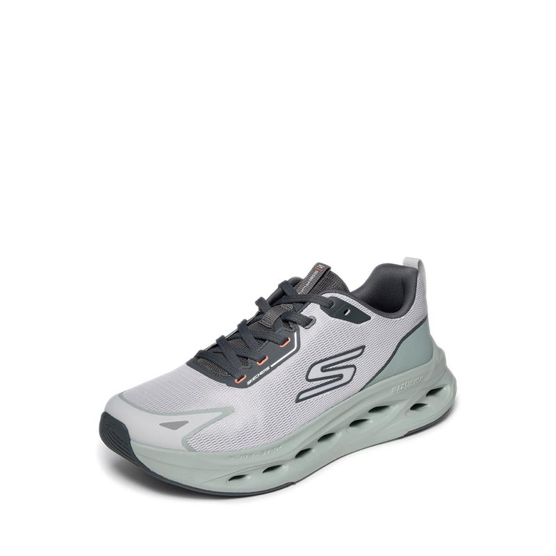 Skechers Max Cushioning Glide-Step Men's Running Shoes - Grey