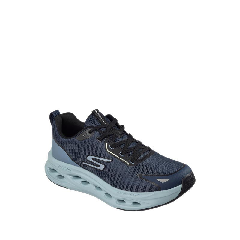 Skechers Max Cushioning Glide-Step Men's Running Shoes - Navy