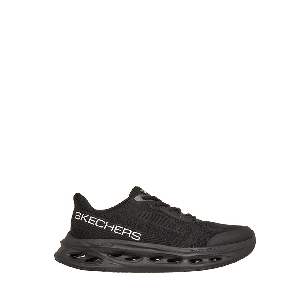 Skechers Max Cushioning Glide-Step Men's Running Shoes - Black