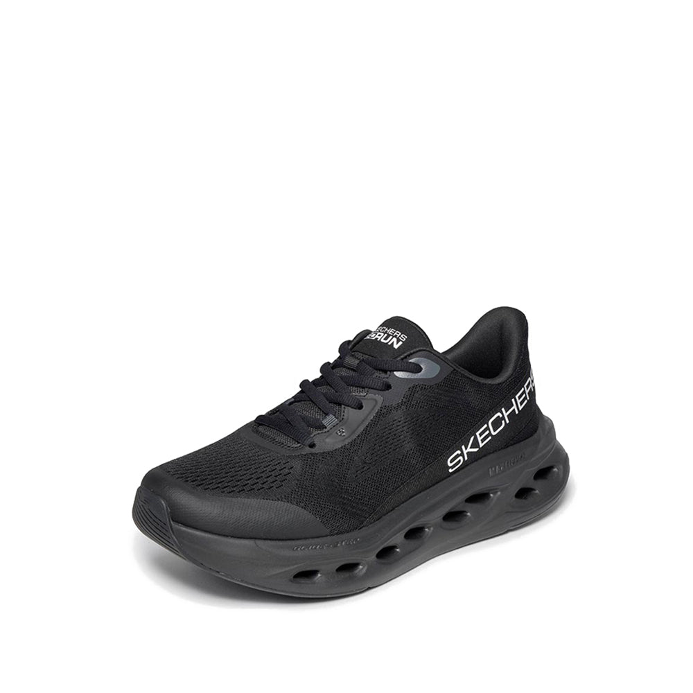 Skechers Max Cushioning Glide-Step Men's Running Shoes - Black