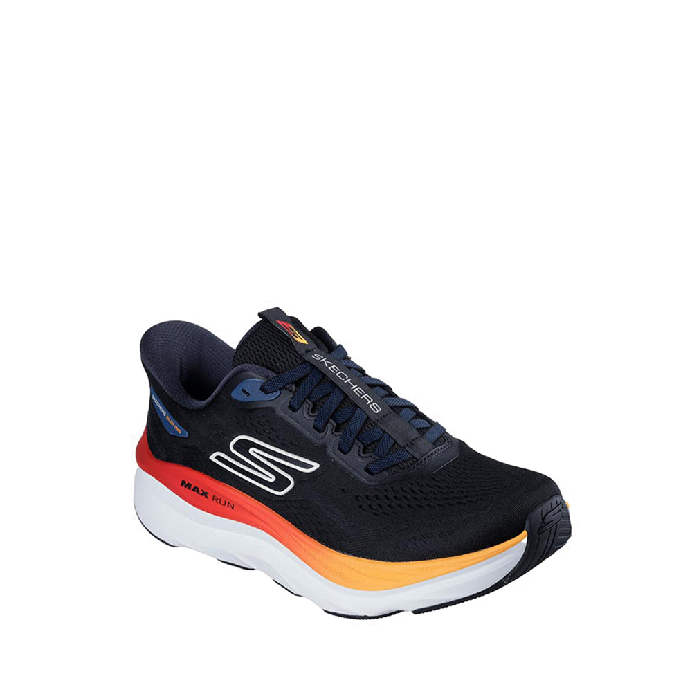 Skechers Slip-Ins Max Run Men's Running Shoes - Black