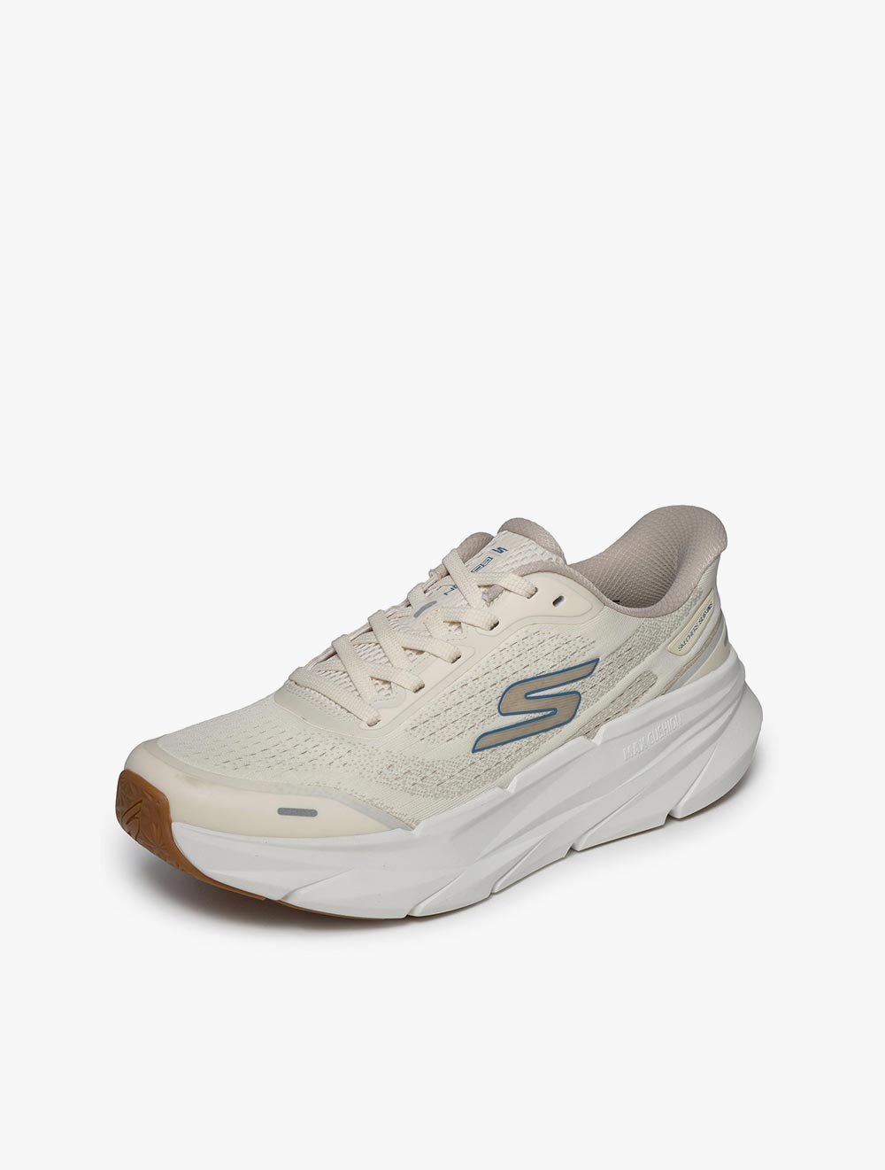 Skechers Slip-Ins Max Cushioning Premier 3 Men's Running Shoes - Natural