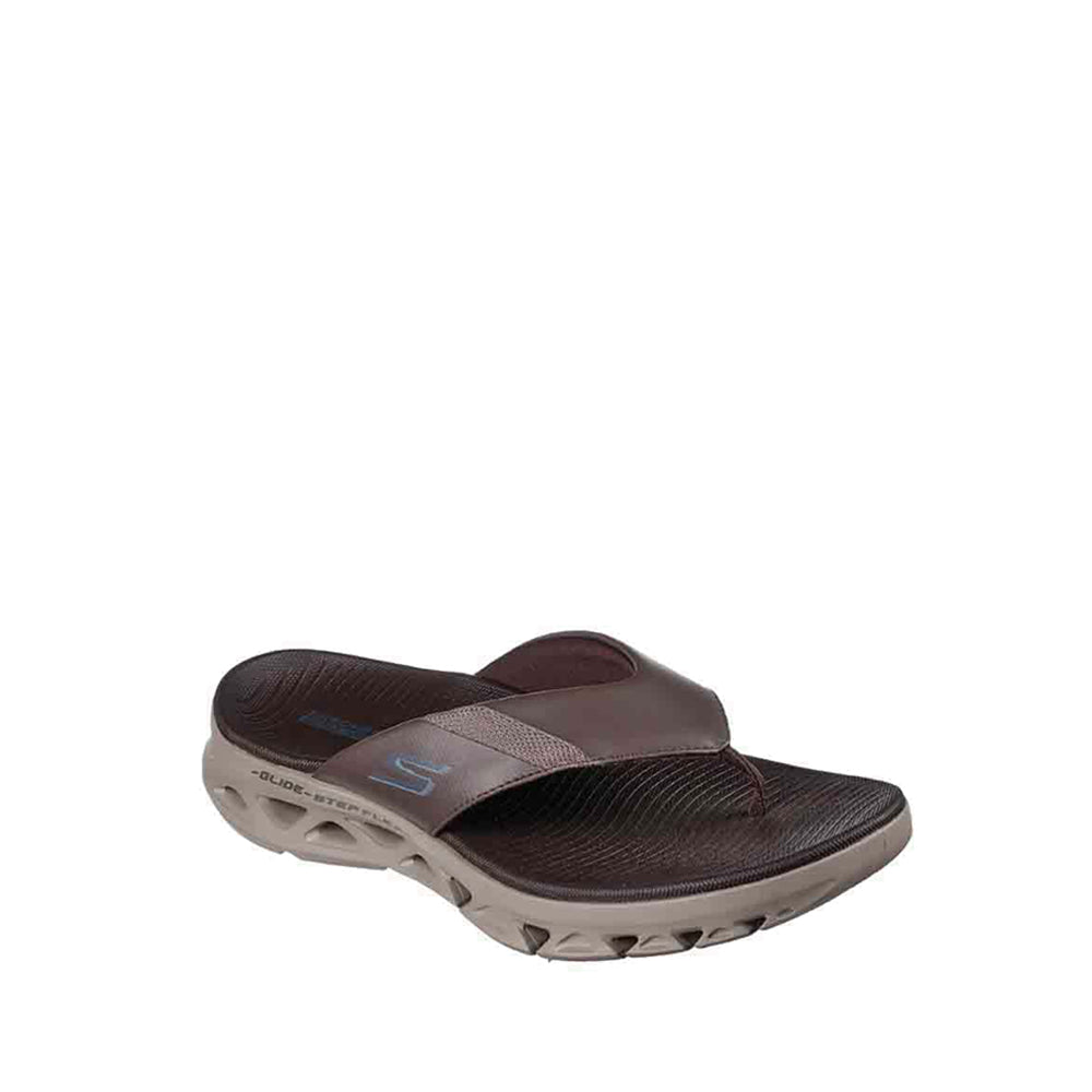 Skechers Go Glide-Step Flex Men's Sandal - Chocolate