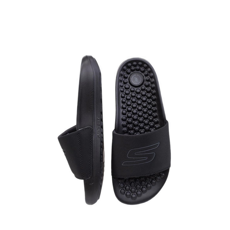 Skechers Arch Fit Massage Sandal Men's Sandal - Black