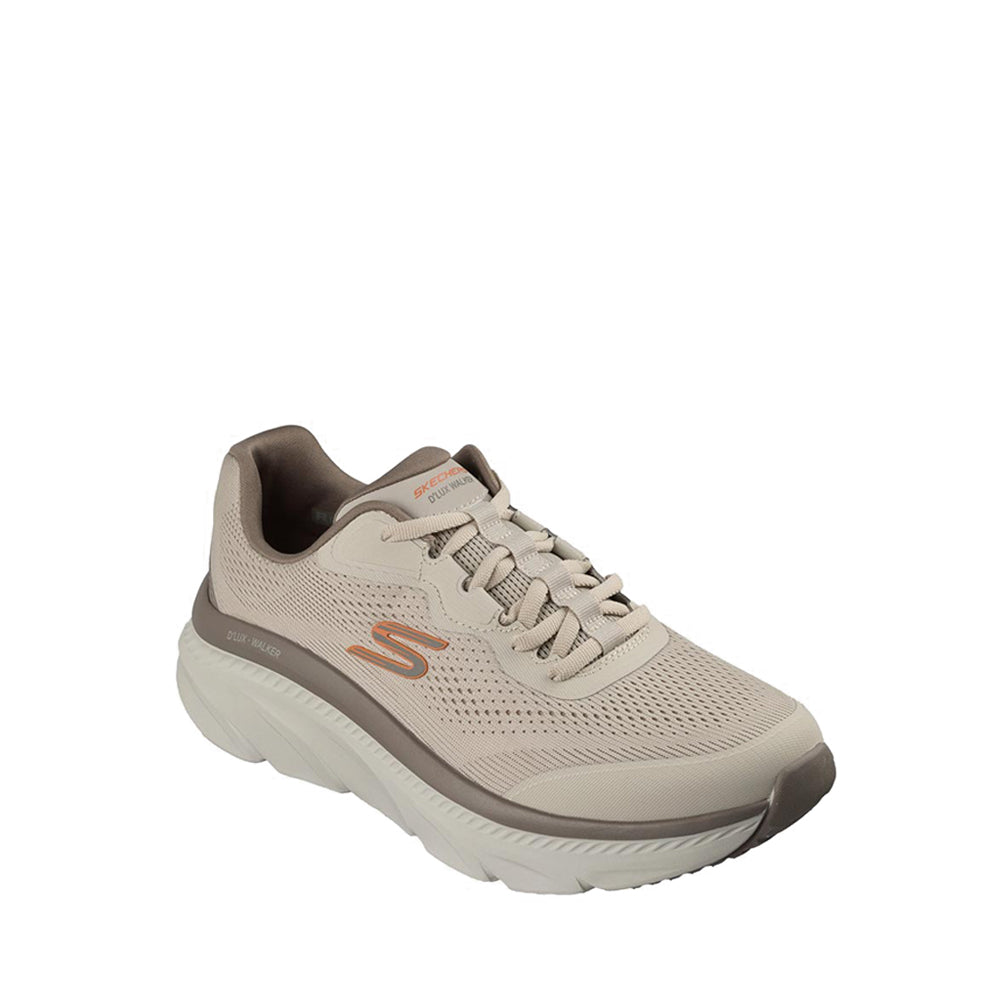 Skechers D'Lux Walker 3.0 Men's Fitness Shoes - Taupe