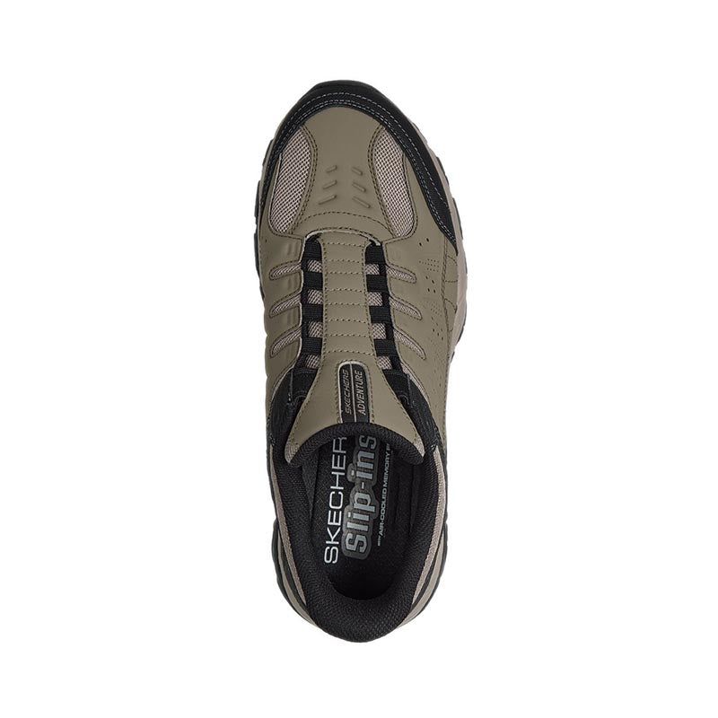 Skechers Slip-Ins After Burn M.Fit Men's Sneaker - Taupe