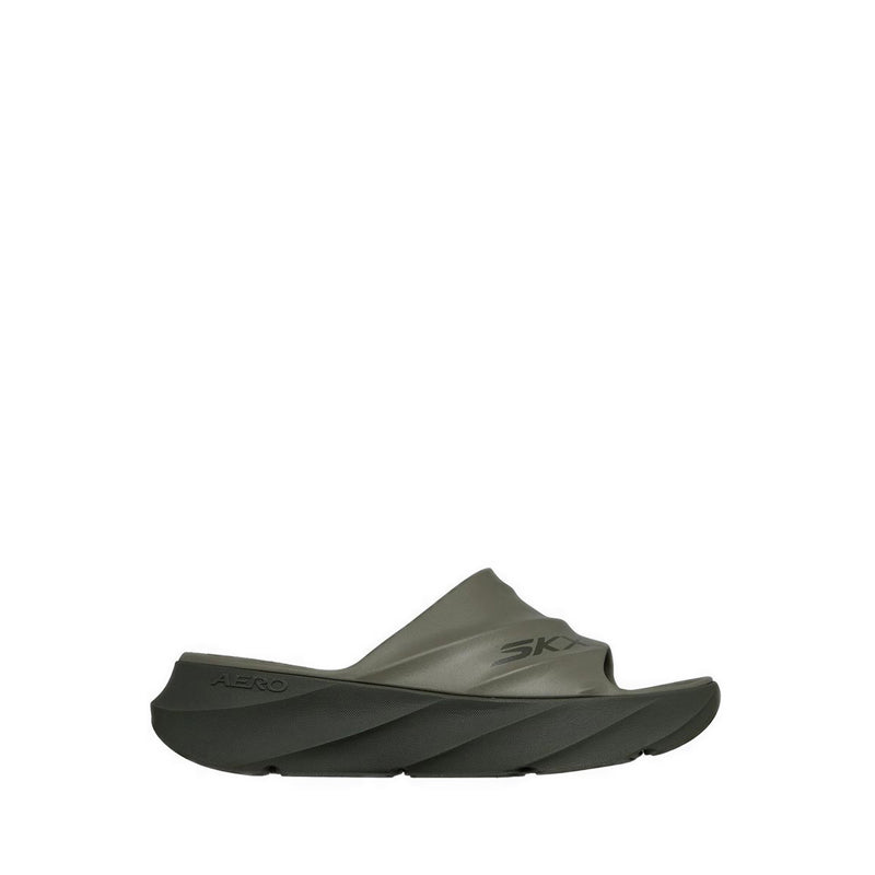 Skechers Go Recover Max Cushion Slide Men's Sandal - Olive