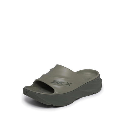 Skechers Go Recover Max Cushion Slide Men's Sandal - Olive
