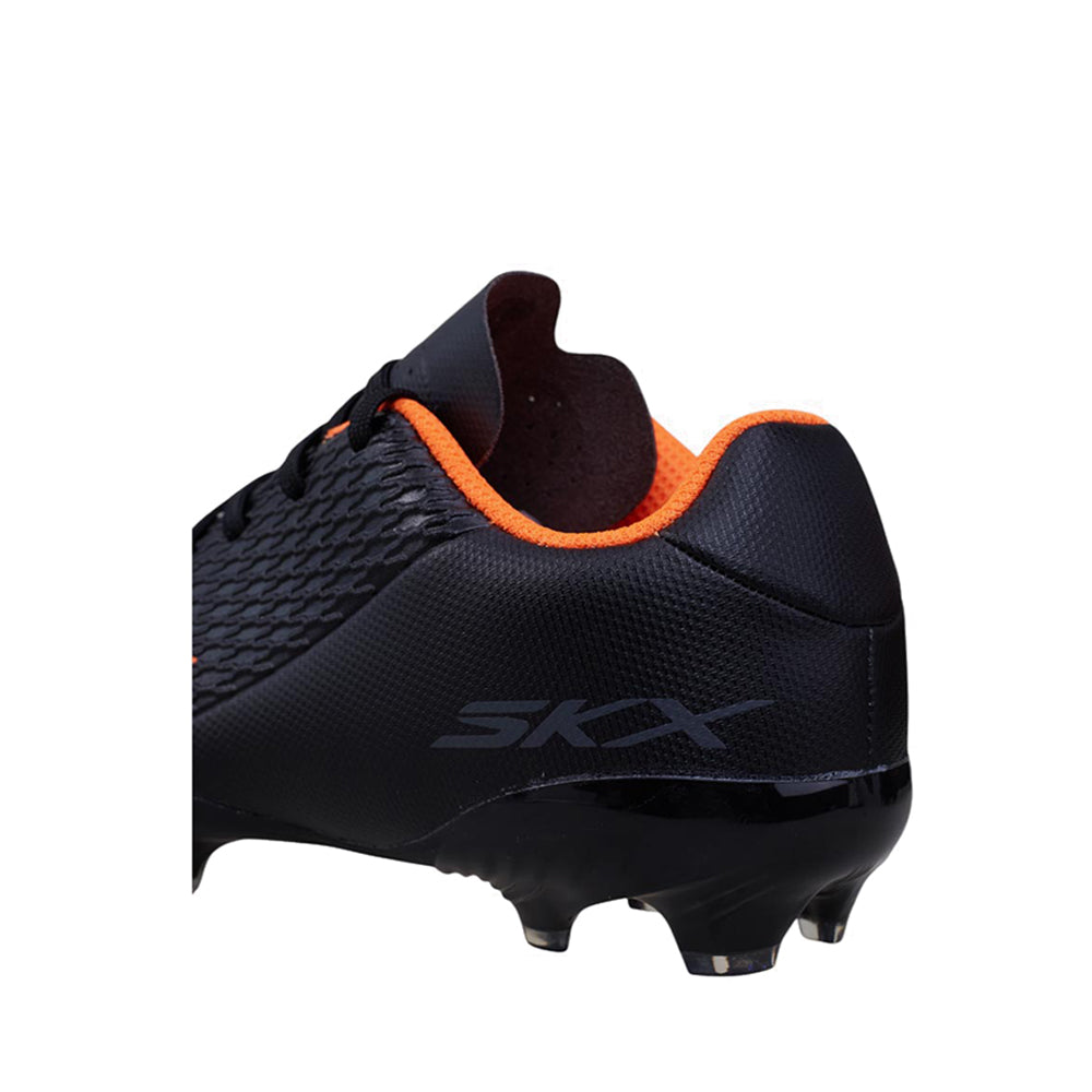 Skechers Jr Youth Fg Boy's Soccer Shoes - Black