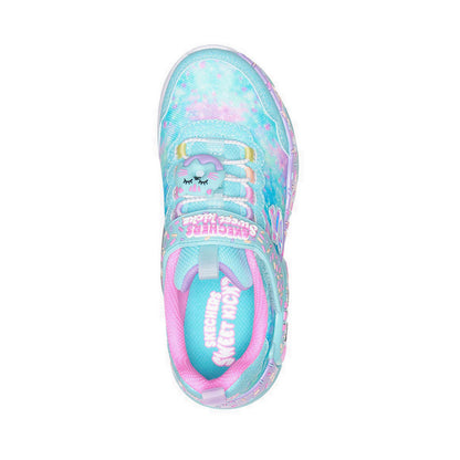 Skechers Donut Kitty Girl's Shoes (Grade School / Teen) - Turquoise