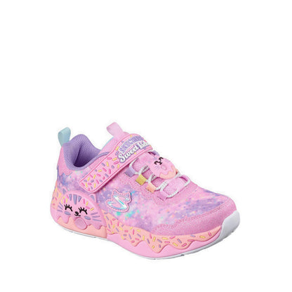 Skechers Donut Kitty Girl's Shoes (Grade School / Teen) - Pink