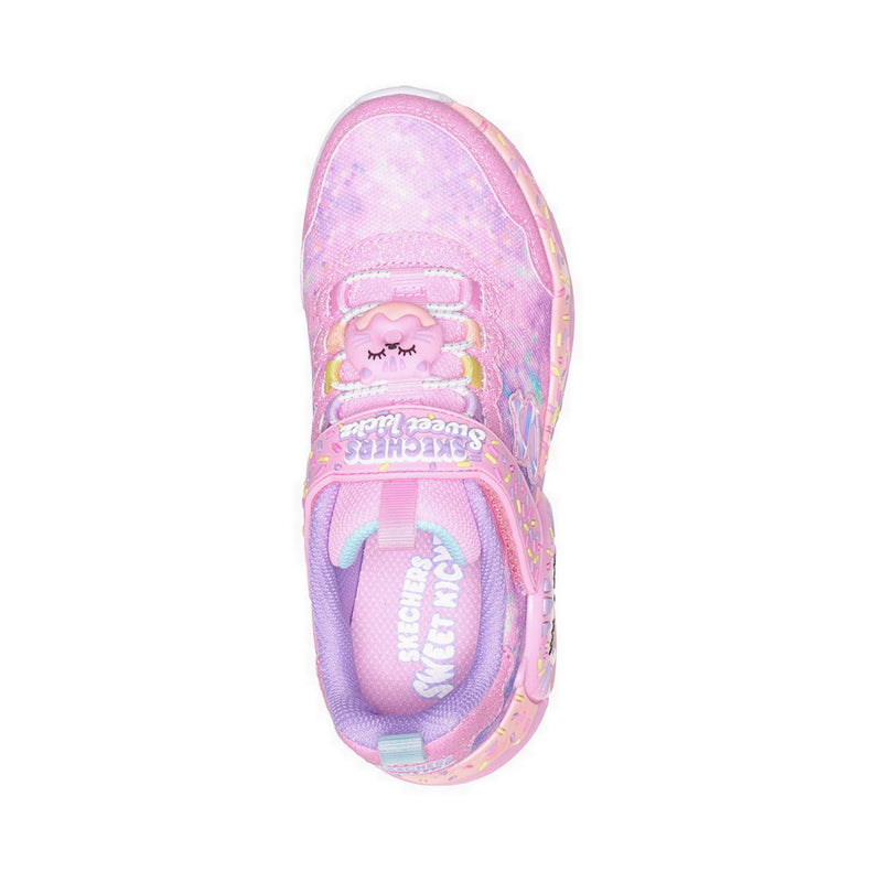 Skechers Donut Kitty Girl's Shoes (Grade School / Teen) - Pink