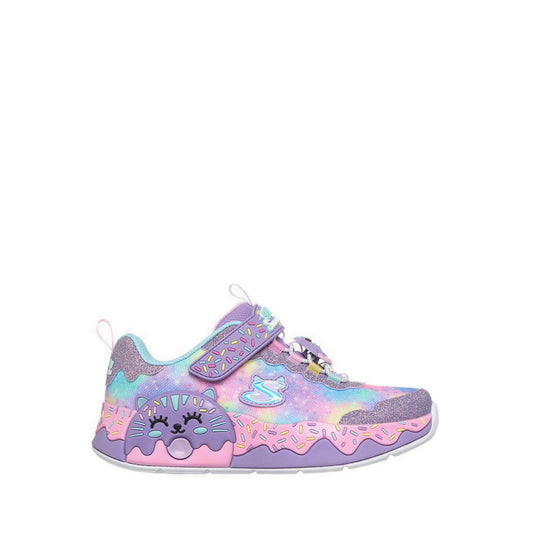 Skechers Donut Kitty Girl's Shoes (Grade School / Teen) - Lavender