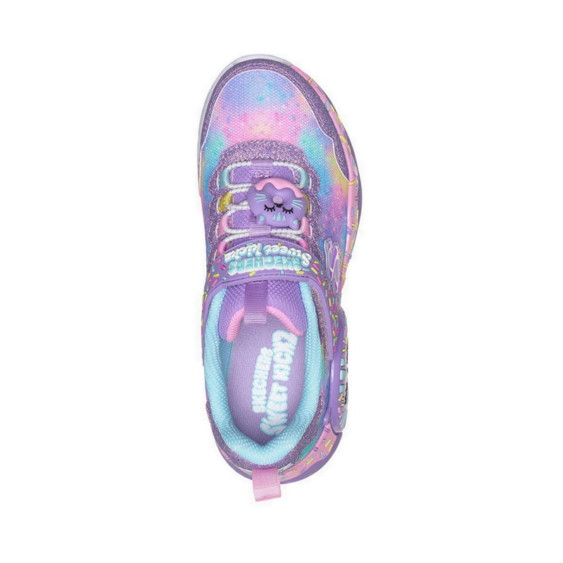 Skechers Donut Kitty Girl's Shoes (Grade School / Teen) - Lavender