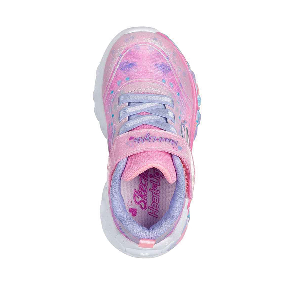 Skechers Eternal Heart Lights Girl's Lifestyle Shoes - Pink