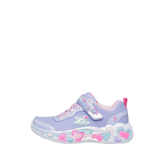 Skechers Eternal Heart Lights Girl's Lifestyle Shoes - Lavender
