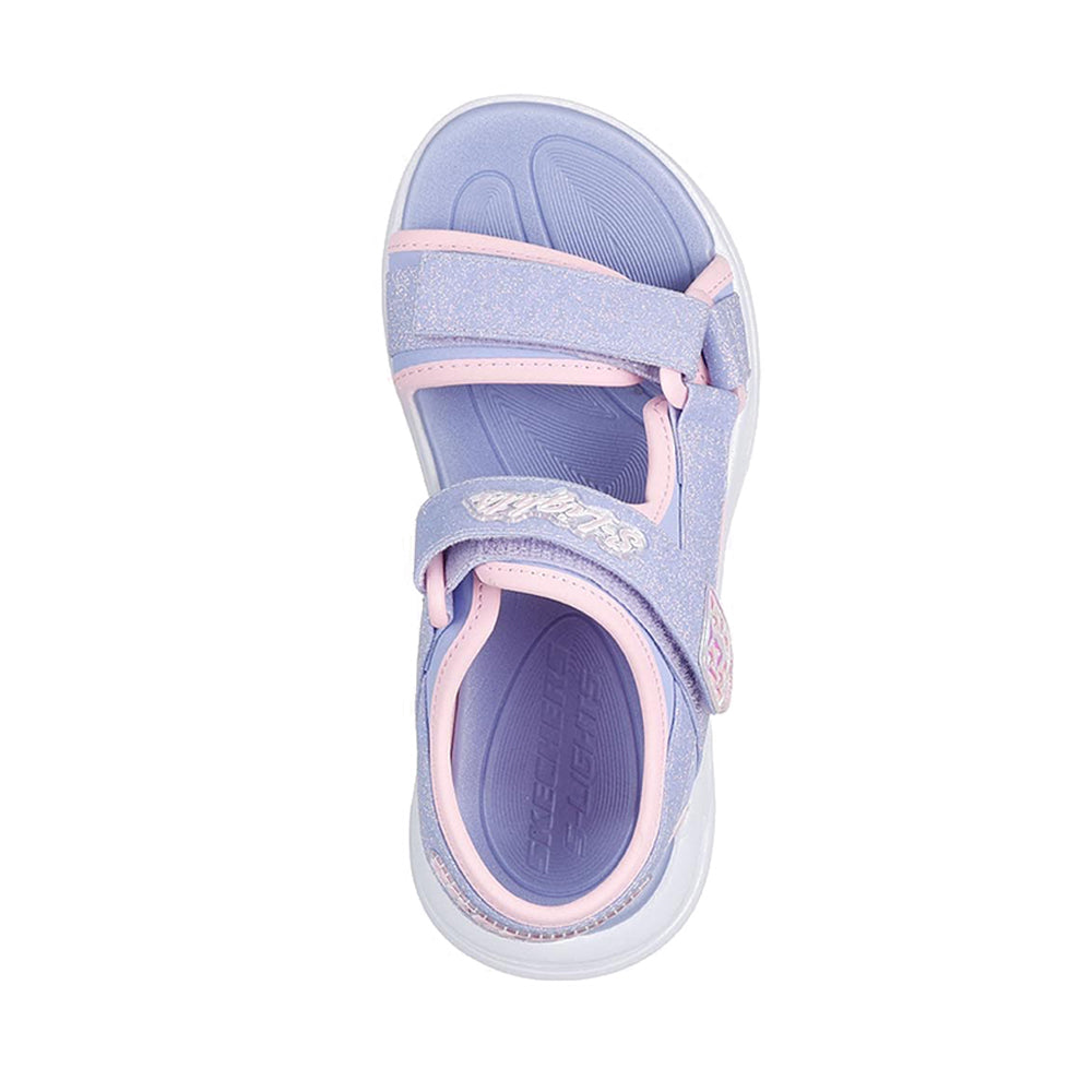 Skechers Sola Glow Sandal Girl's Lifestyle Shoes - Lavender