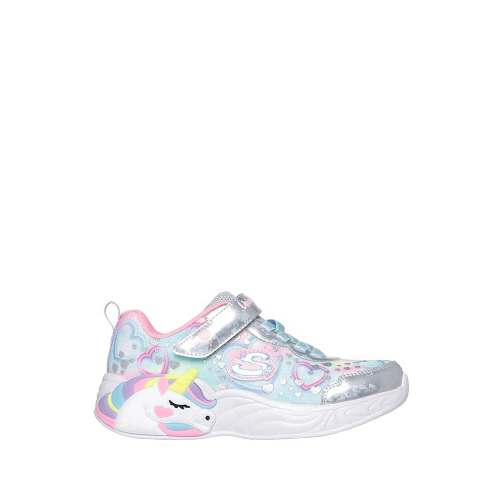 Skechers Unicorn Dreams Girl's Lifestyle Shoes - Silver