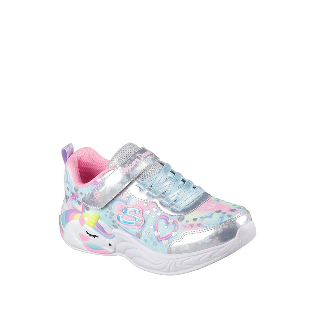 Skechers Unicorn Dreams Girl's Lifestyle Shoes - Silver