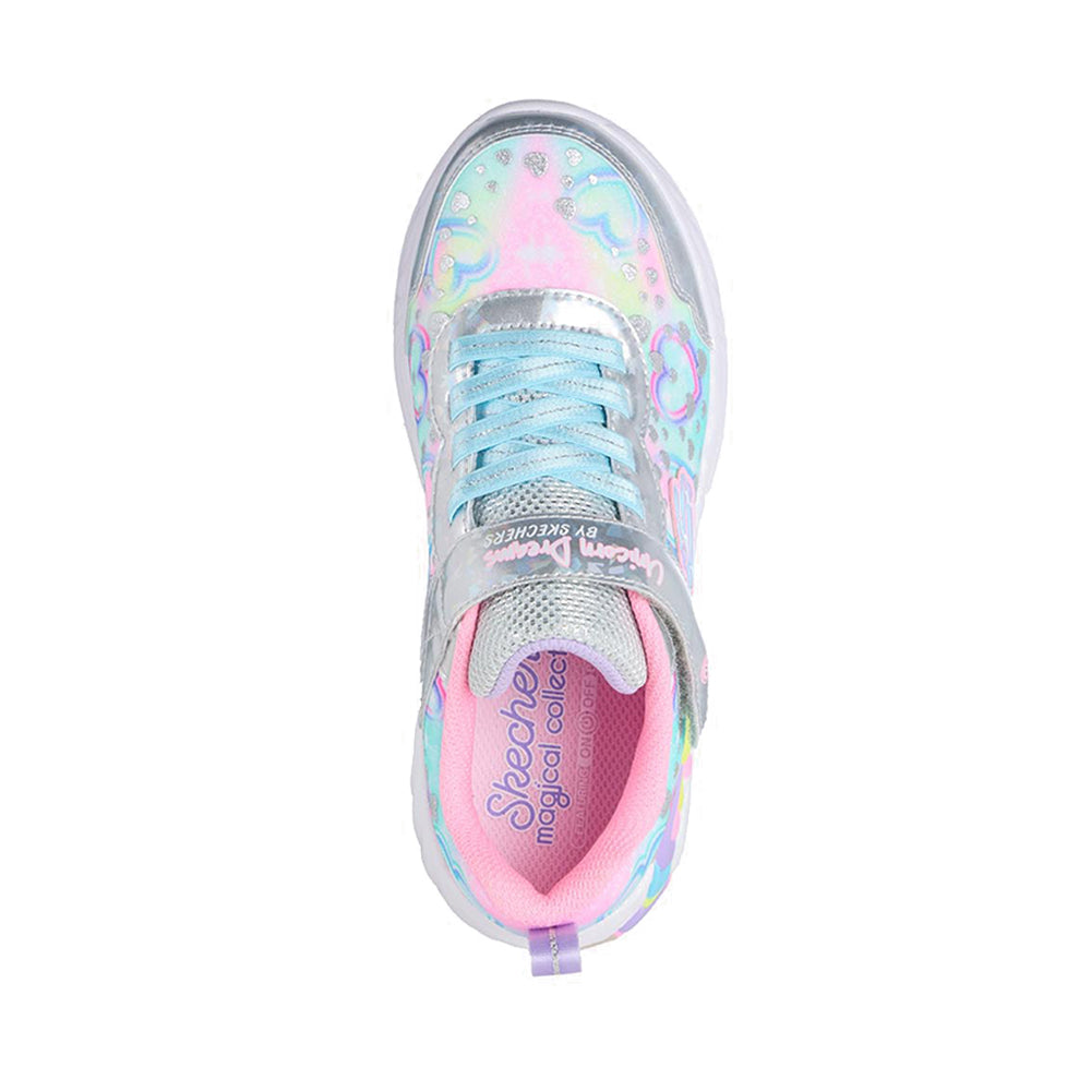 Skechers Unicorn Dreams Girl's Lifestyle Shoes - Silver