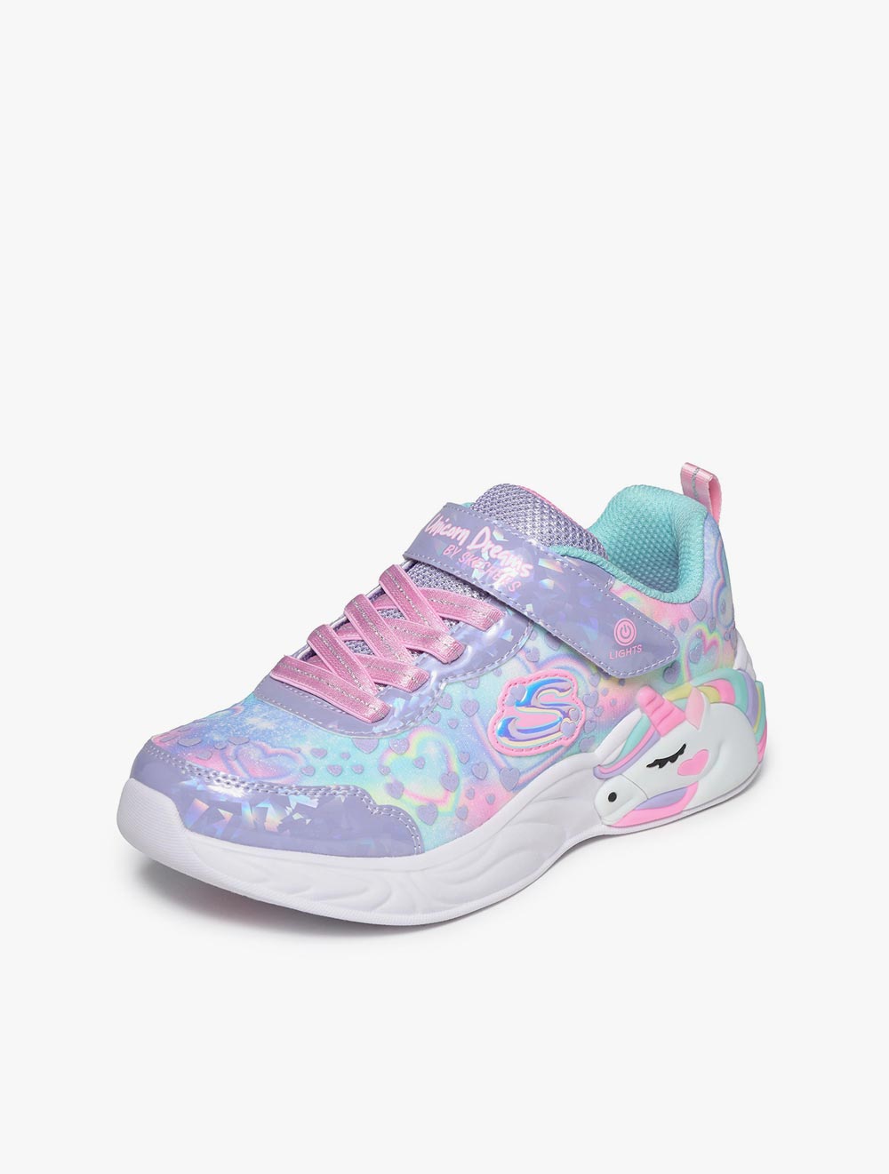Skechers Unicorn Dreams Girl's Lifestyle Shoes Grade School - Lavender