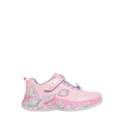 Skechers Butterfly Bliss Girl's Lifestyle Shoes (Grade School / Teen) - Pink