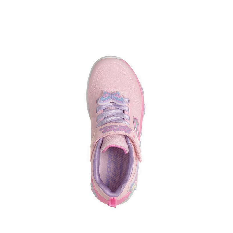 Skechers Butterfly Bliss Girl's Lifestyle Shoes (Grade School / Teen) - Pink