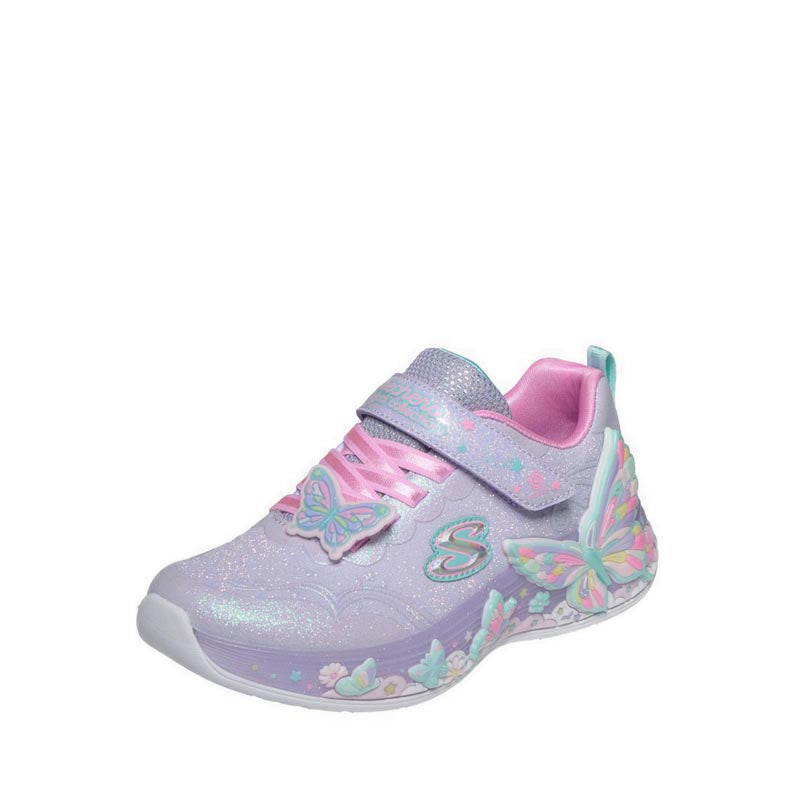 Skechers Butterfly Bliss Girl's Lifestyle Shoes (Grade School / Teen) - Lavender