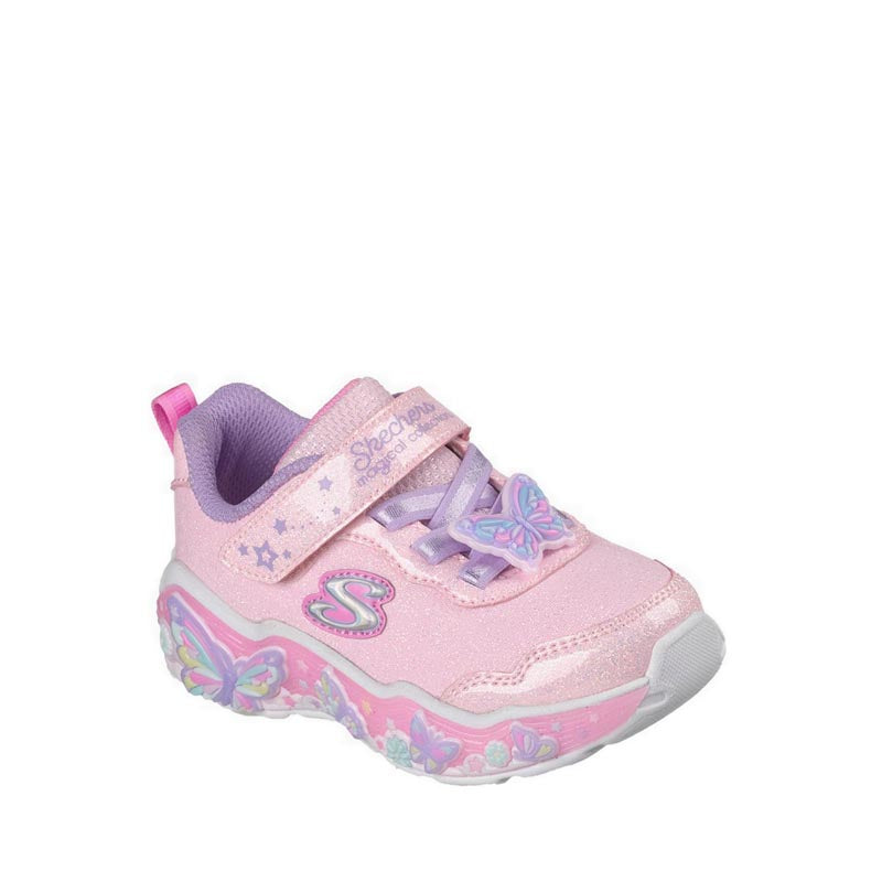 Skechers Lil Butterfly Bliss Girl's Lifestyle Shoes (Play School) - Pink