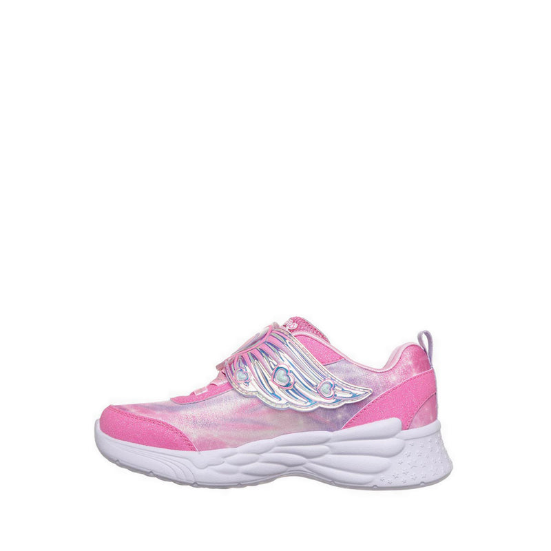 Skechers Dream Racer Girl's Lifestyle Shoes (Grade School / Teen) - Pink