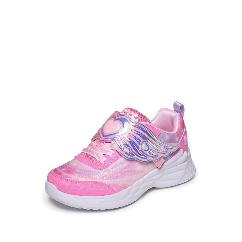 Skechers Dream Racer Girl's Lifestyle Shoes (Grade School / Teen) - Pink